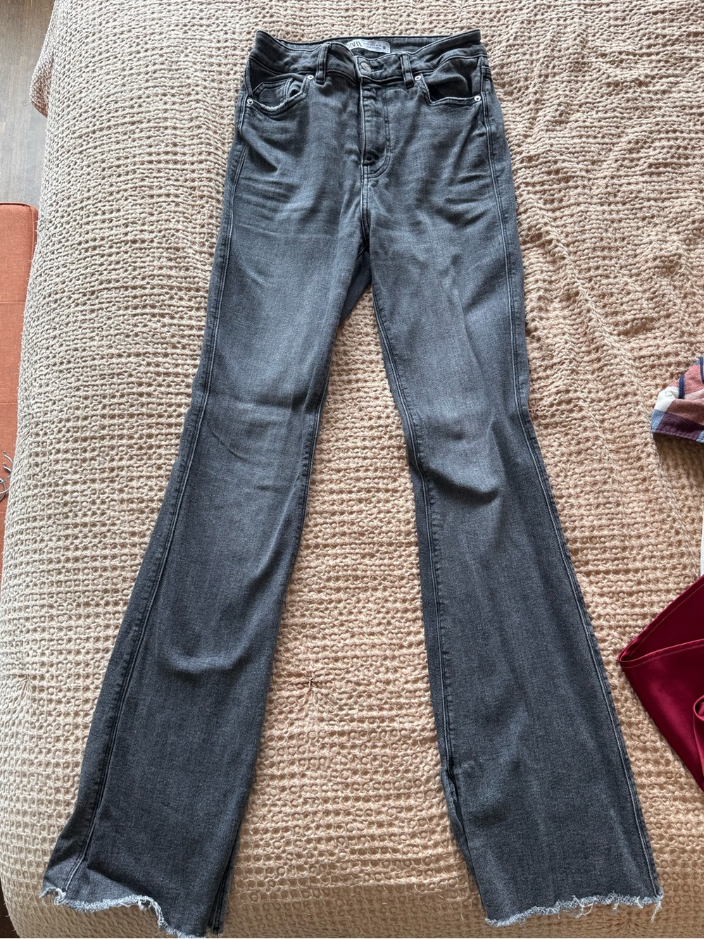 Zara Women's Black Boot Cut Jeans